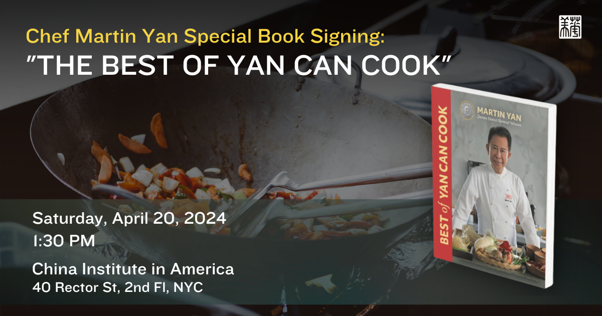 The Best of Yan Can Cook Book Signing with Chef Martin Yan (1)