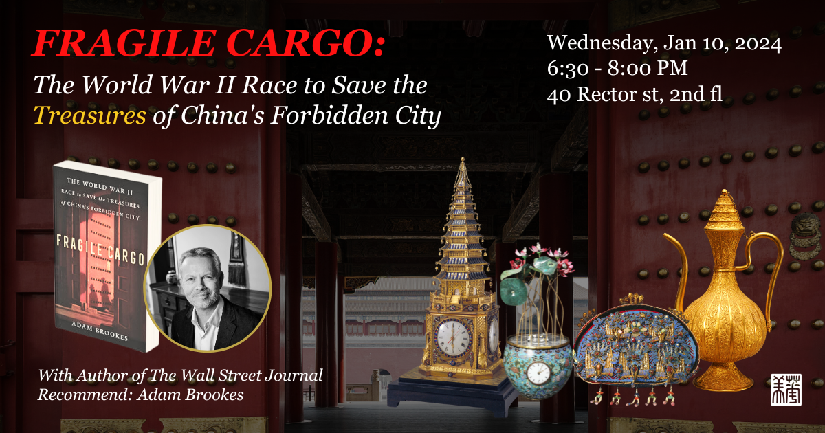 Fragile Cargo The World War II Race to Save the Treasures of China's Forbidden City (1)